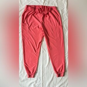 Scrubletics 2X peach scrub pants/6 pockets